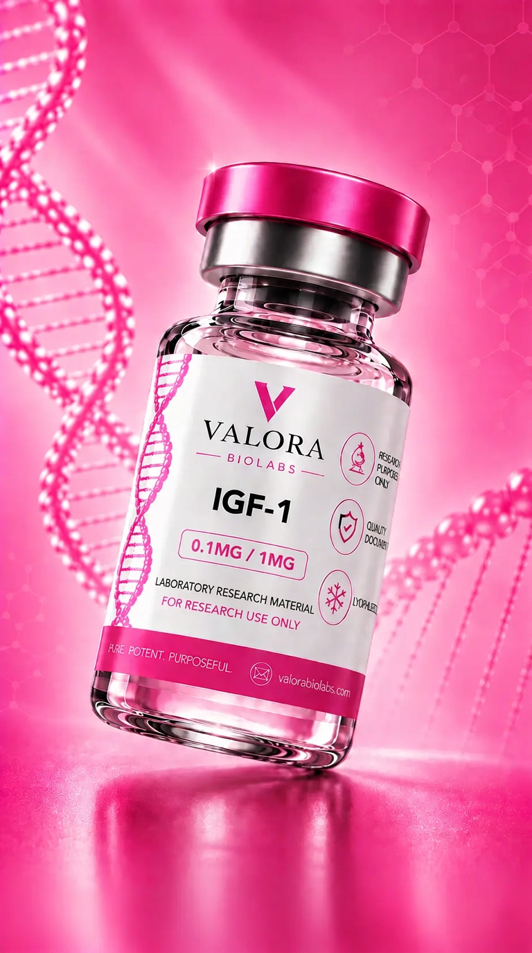 IGF-1 LR3 Valora BioLabs research vial